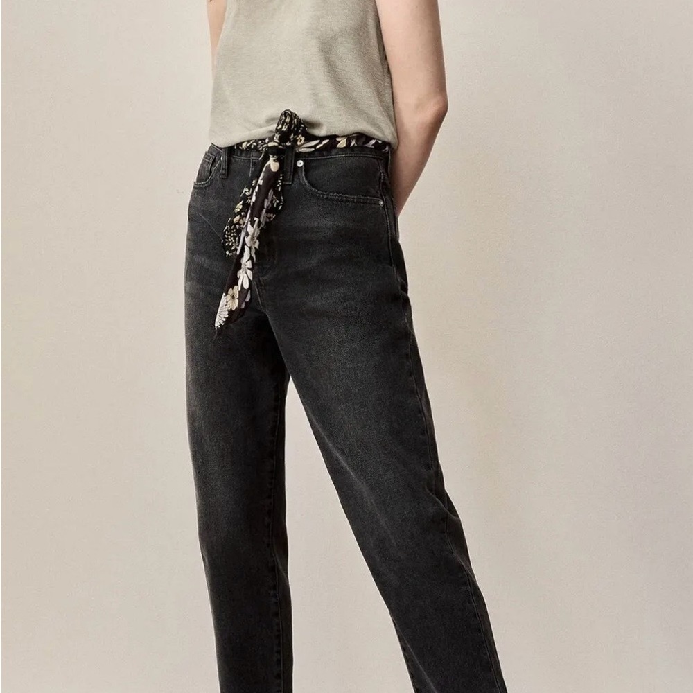 Madewell Baggy High Waist Tapered Jeans Mackinnon Wash Size 26